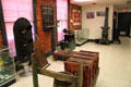 Rail artefacts gallery at Great Plains Transportation Museum. Wichita, KS.