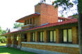 Front facade of Allen-Lambe House. Wichita, KS.