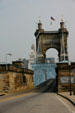 Roebling Suspension Bridge. Covington, KY.