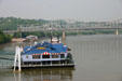 Kentucky waterfront of Ohio River. Covington, KY.