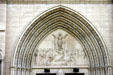 Relief of Assumption on Cathedral Basilica of the Assumption. Covington, KY.