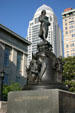 Thomas Jefferson statue. Louisville, KY.
