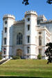 Old State Capitol burned to brick shell in Civil War & restored. Baton Rouge, LA.