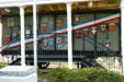 WW I Gratitude rail car given by France to Louisiana at Old State Capitol. Baton Rouge, LA.
