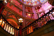 Multicolored atrium of Old State Capitol. Baton Rouge, LA.