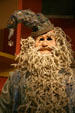 Mardi Gras costume of Merlin the Wizard at Presbytère Museum. New Orleans, LA.