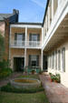 Courtyard of Gallier House. New Orleans, LA
