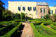 Garden beside LeCarpentier-Beauregard-Keyes House restored in 1954 by author / Frances Parkinson Keyes foundation. New Orleans, LA