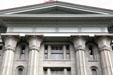Egyptian-revival columns on U.S. Custom House. New Orleans, LA.