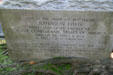 Stone commemorating Jefferson Davis, Confederate President, in front of Payne house where he died on Dec. 6, 1889 in Garden District. New Orleans, LA.