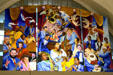 Musical mural at New Orleans Airport. New Orleans, LA