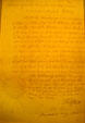 Document naming John Noel Destrehan & others to the Territorial Legislature of Orleans as signed by Thomas Jefferson, President & James Madison, Secretary of State displayed at Destrehan Plantation. Destrehan, LA.