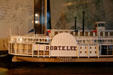 Model of steamboat Robert E. Lee at Houmas House. Burnside, LA.