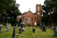 Graveyard of Grace Episcopal Church. St. Francisville, LA.