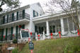Camilla Leake Barrow House saltbox & Greek Revival. St. Francisville, LA.