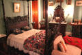 Bedroom at Fall River Historical Society Museum. Fall River, MA.