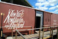 New York, New Haven & Hartford box car at Fall River Rail Museum. Fall River, MA.