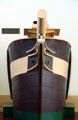 Pulpit shaped like ship's prow as featured in book Moby Dick at Seaman's Bethel. New Bedford, MA.