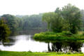 River on Smith College campus. Northampton, MA.