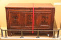 Morton family Chest made in Plymouth, MA at Pilgrim Hall Museum. Plymouth, MA.