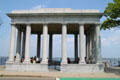Plymouth Rock monument run by Commonwealth of Massachusetts. Plymouth, MA.