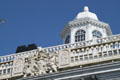 Cupola & balustrades atop Mayflower Society Museum. Plymouth, MA.