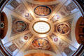 Interior of dome in Museum of Fine Arts. Boston, MA.