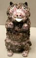Bear earthenware inkstand by Hannoversch-Münden Manuf. at Museum of Fine Arts. Boston, MA.