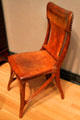 French Art Nouveau chair by Eugène Gaillard made for 1900 Paris International Exhibition at Museum of Fine Arts. Boston, MA.