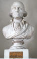 Bust of George Washington which General Lafayette attested as the most lifelike he knew at Old North Church. Boston, MA.