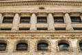 Renaissance Revival style facade on Tremont Temple Baptist Church. Boston, MA.