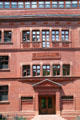 Brickwork of Richardson's Sever Hall. Cambridge, MA.