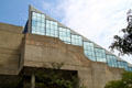 Facade details of Harvard University Science Center. Cambridge, MA.