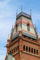 Tower of Memorial Hall built in memory of Harvard men who served in Civil War. Cambridge, MA.