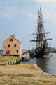 Friendship of Salem & recreated warehouse. Salem, MA.