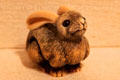 Japanese ivory rabbit netsuke at Peabody Essex Museum. Salem, MA.
