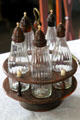 Early-American cruet set at Gardner Pingree House. Salem, MA
