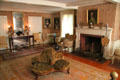 Long Room parlor at Peacefield Old House. Quincy, MA.