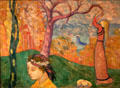 Springtime portrait by Émile Bernard at Museum of Fine Arts. Boston, MA.
