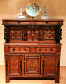 Cupboard from Weathersfield, CT at Museum of Fine Arts. Boston, MA.