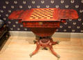 Game & work table from Boston, MA at Museum of Fine Arts. Boston, MA.