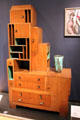Desk & bookcase by Paul Theodore Frankl of New York City at Museum of Fine Arts. Boston, MA.