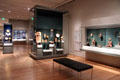 Gallery of Native American arts at Museum of Fine Arts. Boston, MA.