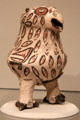 Zuni Pueblo earthenware owl effigy from NM at Museum of Fine Arts. Boston, MA.