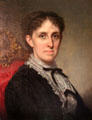 Louisa May Alcott portrait at Orchard House. Concord, MA