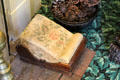 Foot warmer contained hot brick at Orchard House. Concord, MA.
