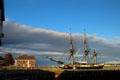 Replica of Friendship of Salem run by National Park Service. Salem, MA.