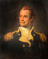 General John Glover commander of Marblehead's Glover's regiment portrait by Henry Sutton at Abbot Hall. Marblehead, MA.