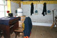 Barracks interior as used in 1812 of Fort McHenry. Baltimore, MD.