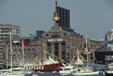Power Plant over inner harbor. Baltimore, MD.